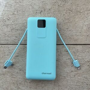 Charmast Power Bank 2000mAh portable charger Aqua